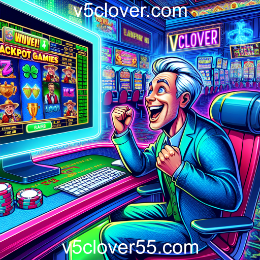 A Emoção dos Jackpot Games em v5clover.com